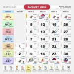 kalendar malaysia calendar aug 2024