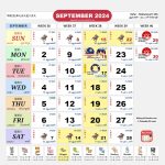 kalendar malaysia calendar sep 2024