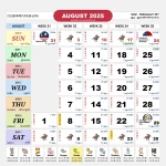 kalendar malaysia calendar aug 2025 cuti sekolah 2025/2026