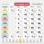 kalendar malaysia calendar nov 2025 cuti sekolah 2025/2026